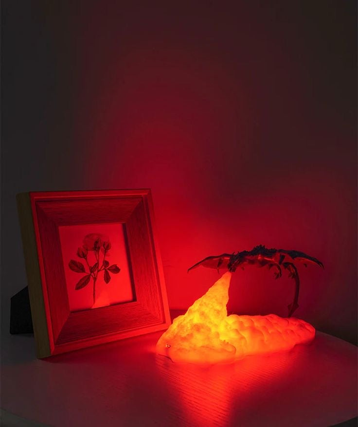 Fire Breathing Dragon LED Night Light