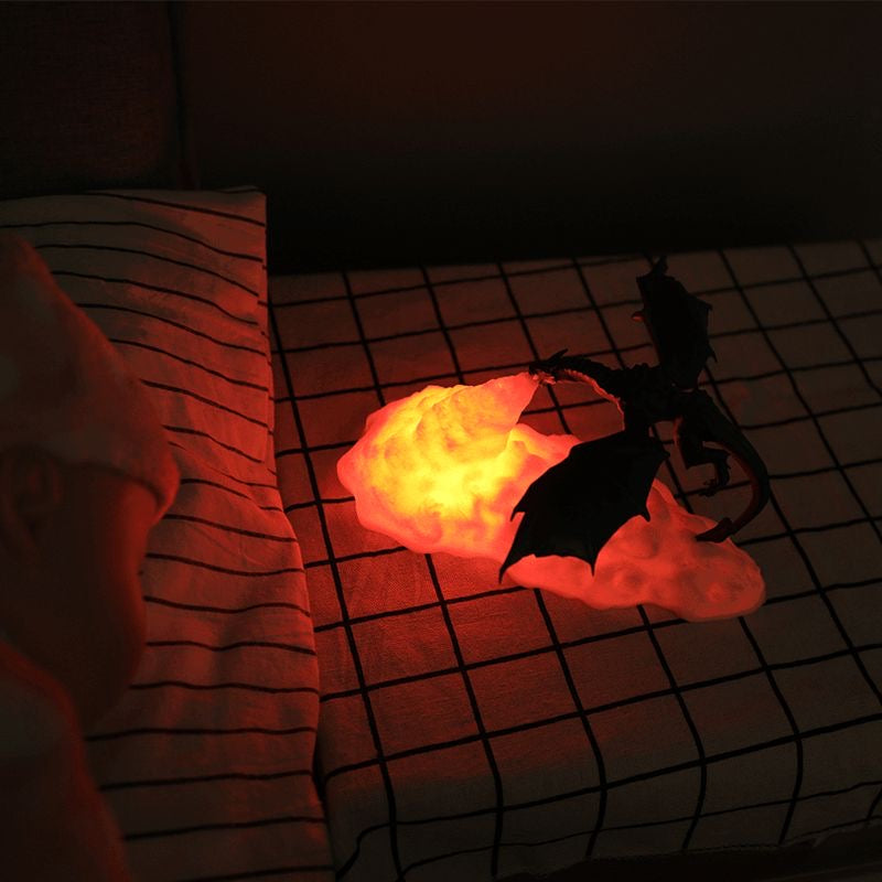 Fire Breathing Dragon LED Night Light