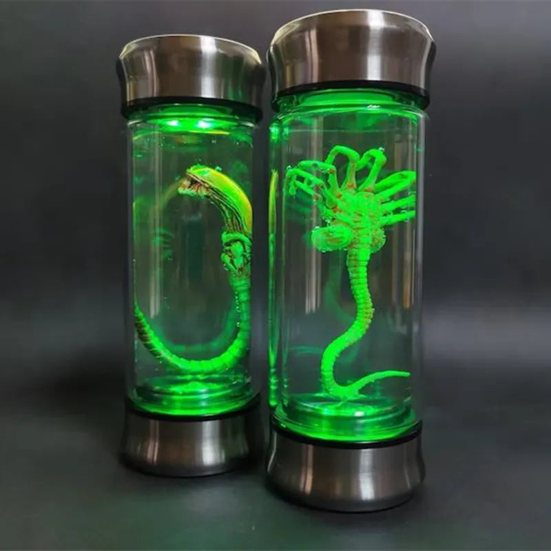 LED Alien Glow Jar Bedroom Decoration