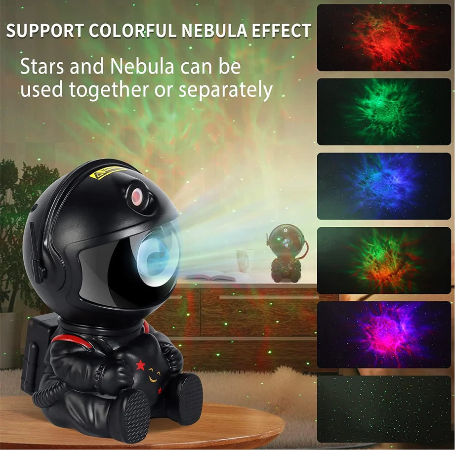 Astronaut Nebula Projector Night Lamp