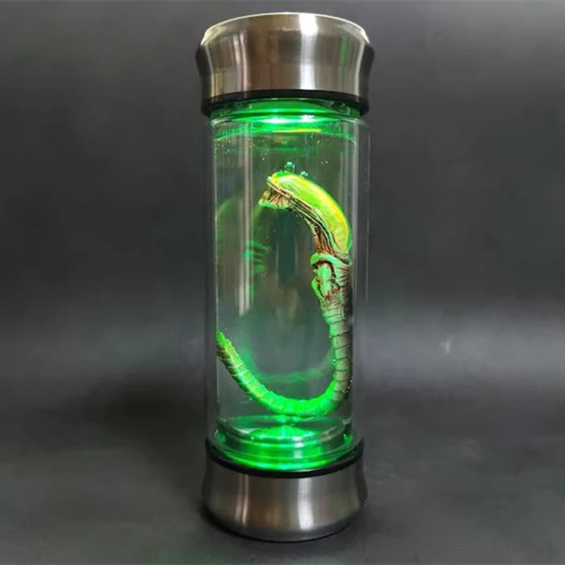 LED Alien Glow Jar Bedroom Decoration