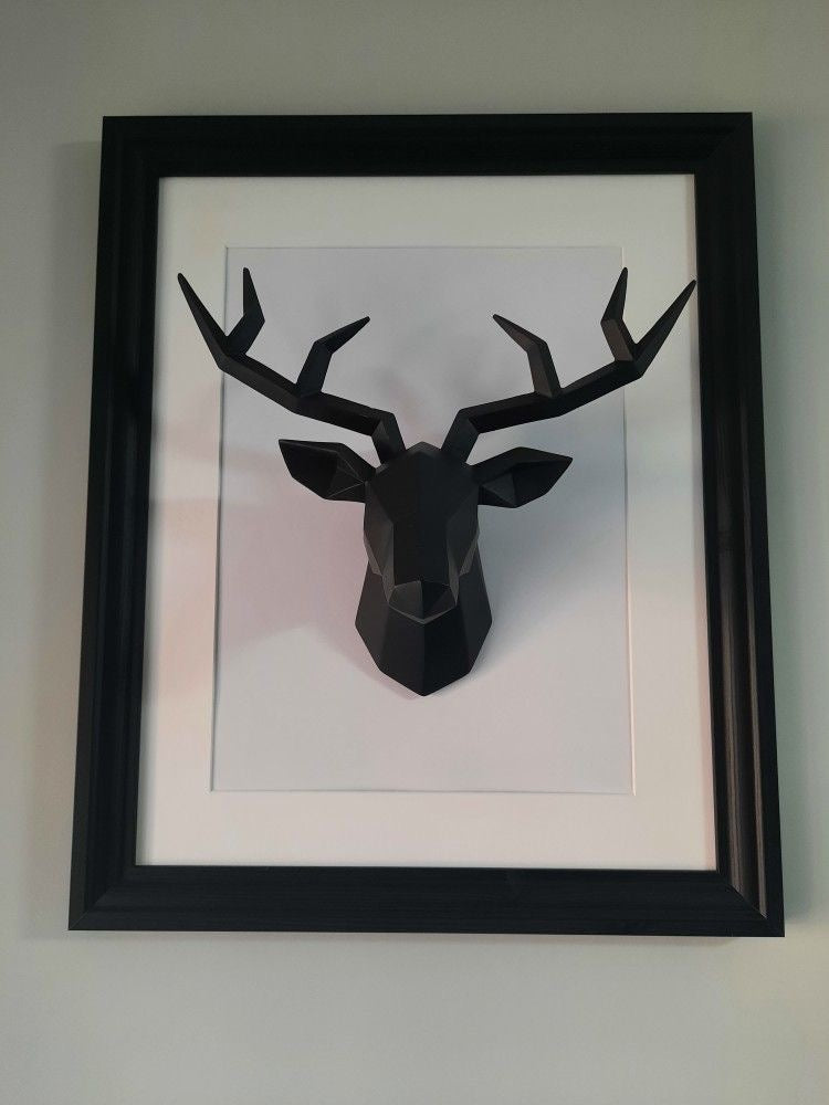 Nordic Deer Head Wall Decoration