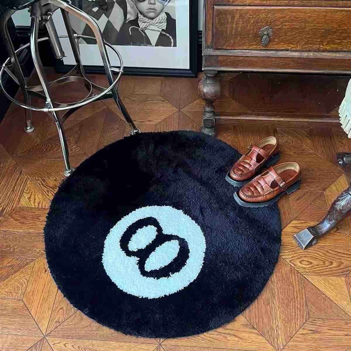 8 Ball Bedroom Rug