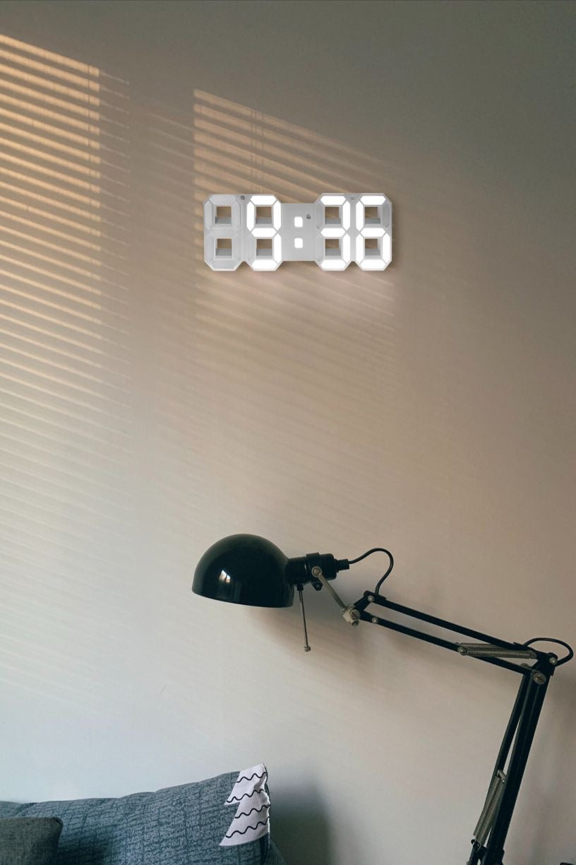 3D LED Wall Clock