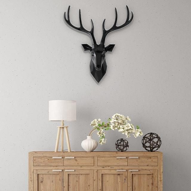 Nordic Deer Head Wall Decoration