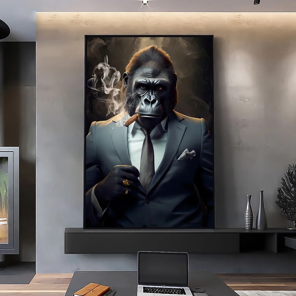 Gorilla Suit Wall Art