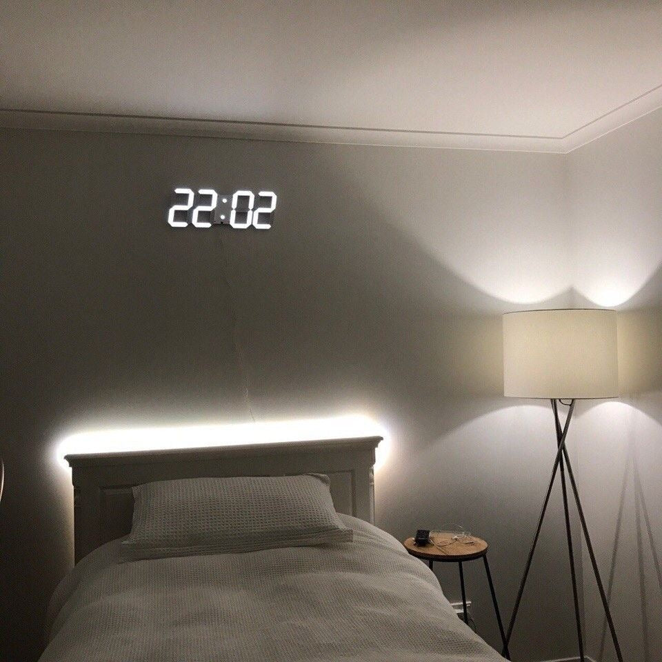 3D LED Wall Clock