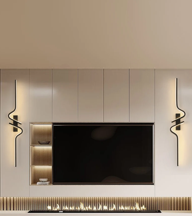 Nordic Minimalist Strip Wall Sconce