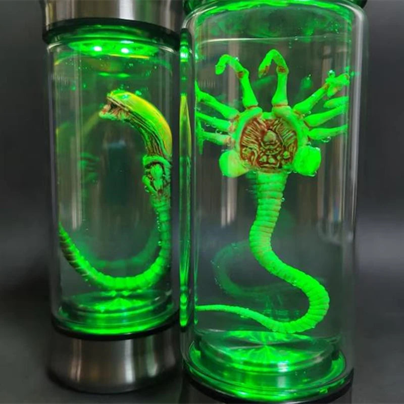 LED Alien Glow Jar Bedroom Decoration