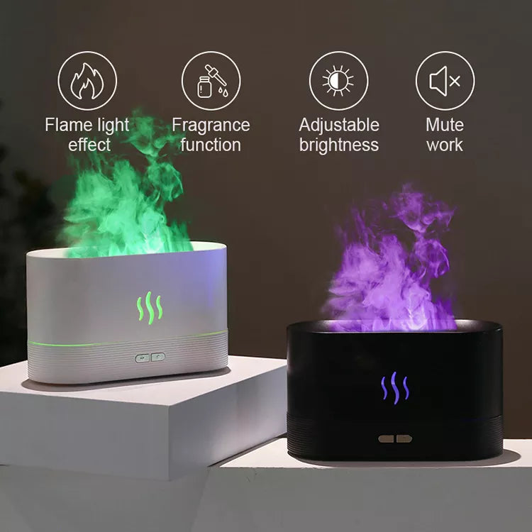 LED Aromatherapy Oil Diffuser (With 2 Free Essential Oils)