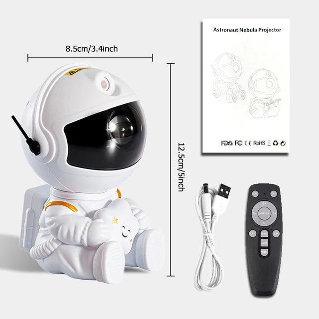 Astronaut Nebula Projector Night Lamp