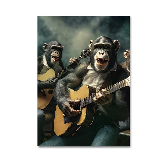 Gorilla Suit Wall Art