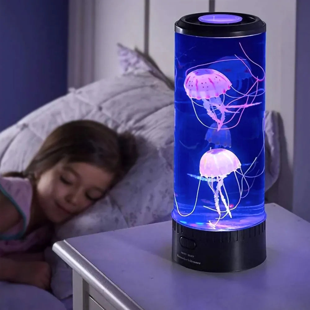 Colour-Changing Floating Jellyfish Lamp