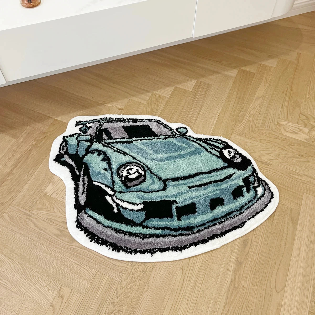 Porsche 911 964 Handcrafted Bedroom Rug- 80 X 60 cm