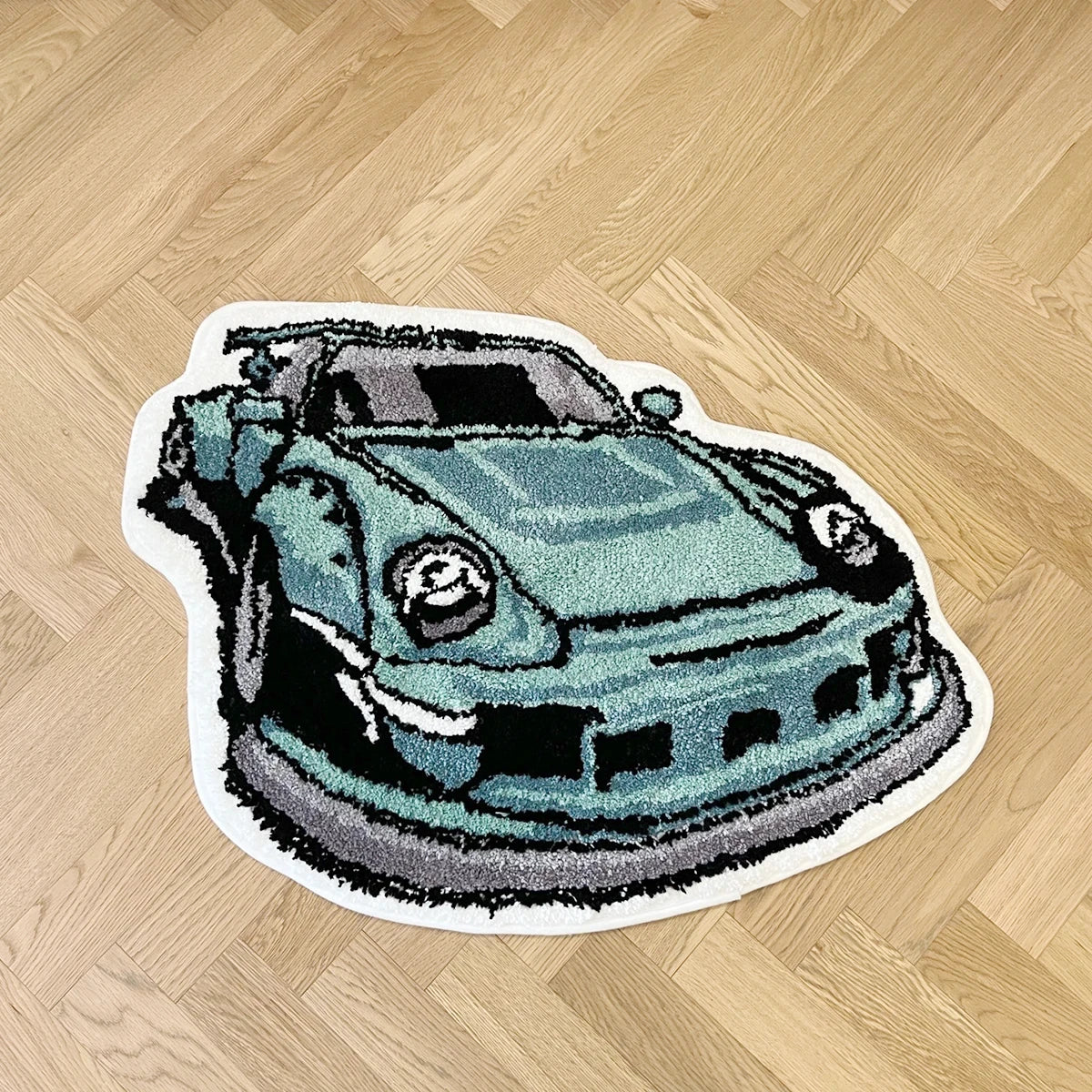 Porsche 911 964 Handcrafted Bedroom Rug- 80 X 60 cm