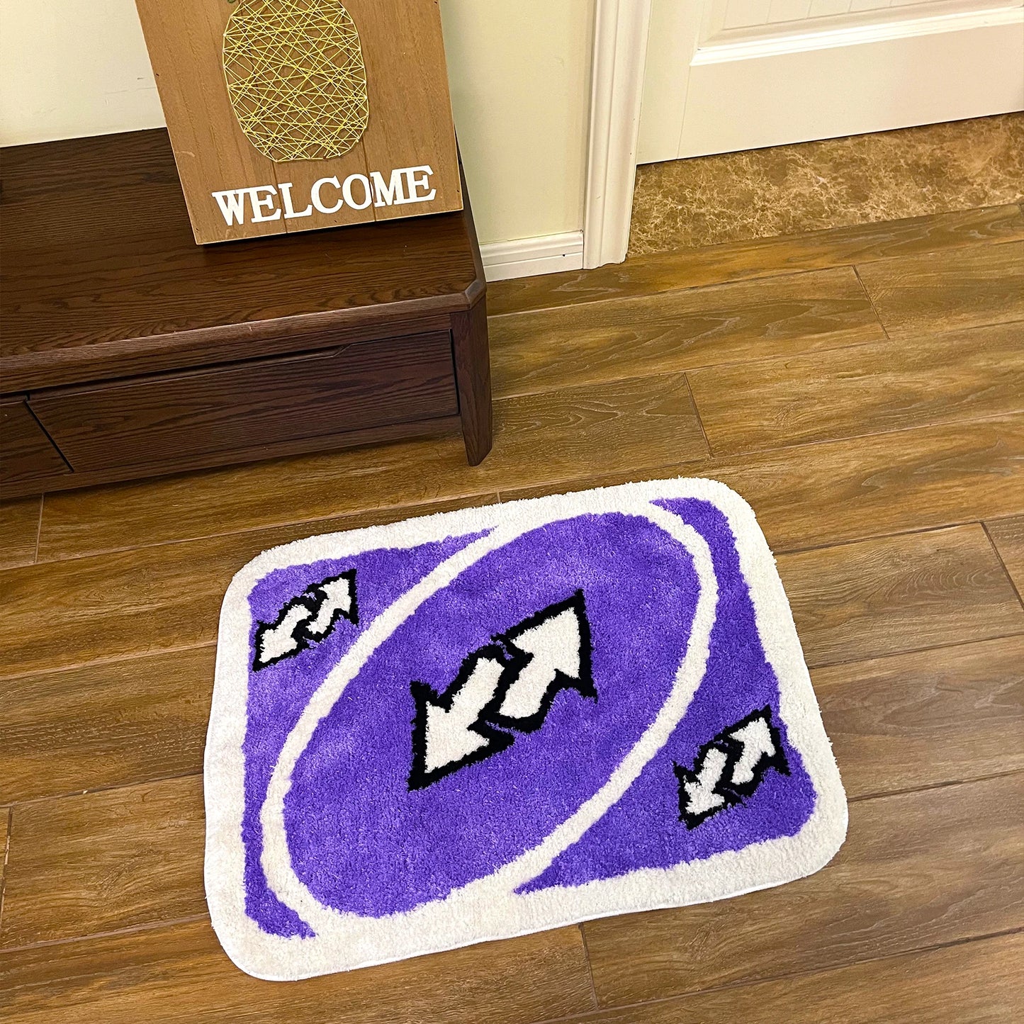 UNO Reverse Tufted Rug- 50 x 70cm