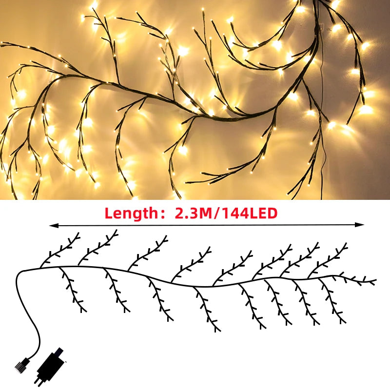 Remote control LED Vine Tree (Dimmable)