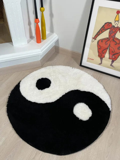 Ultra Soft Yin Yang Bedroom Rug