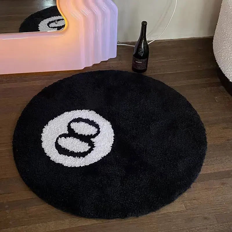 8 Ball Bedroom Rug