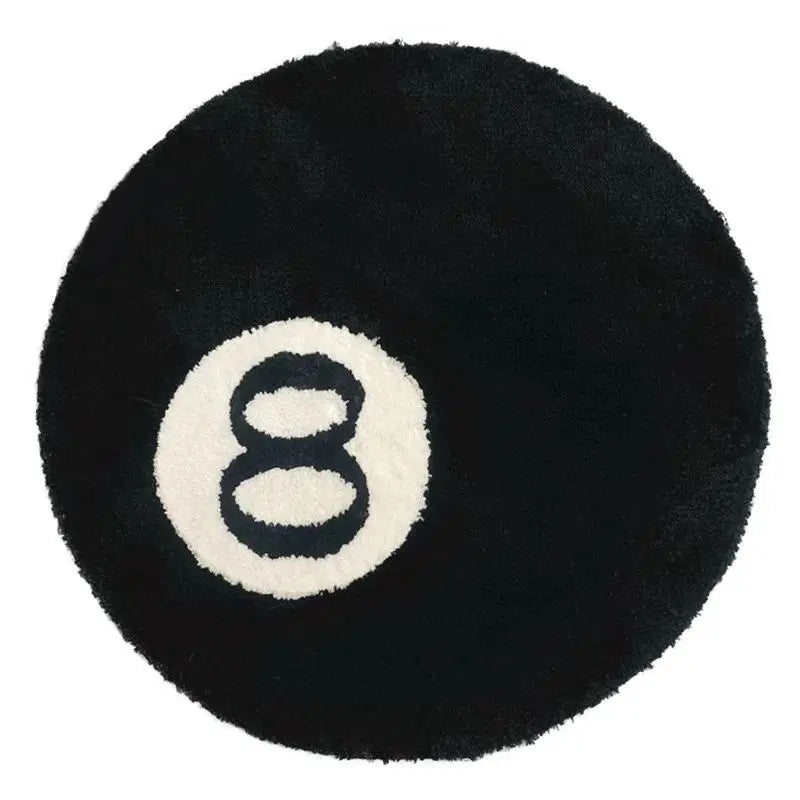 8 Ball Bedroom Rug