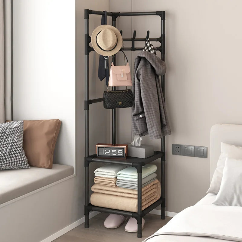 Corner Coat and Hat Rack