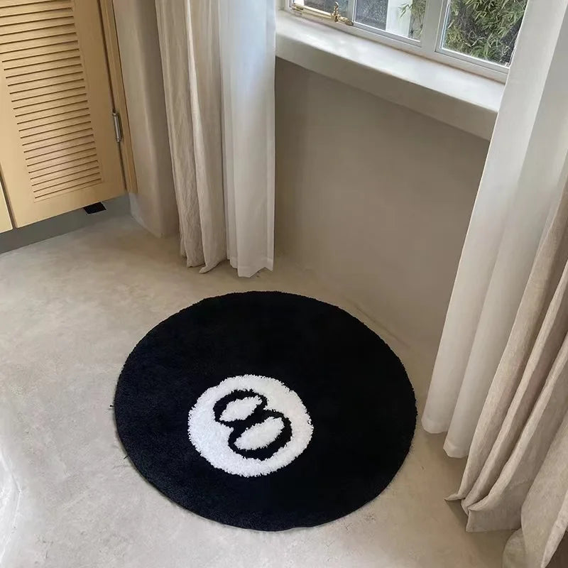 8 Ball Bedroom Rug