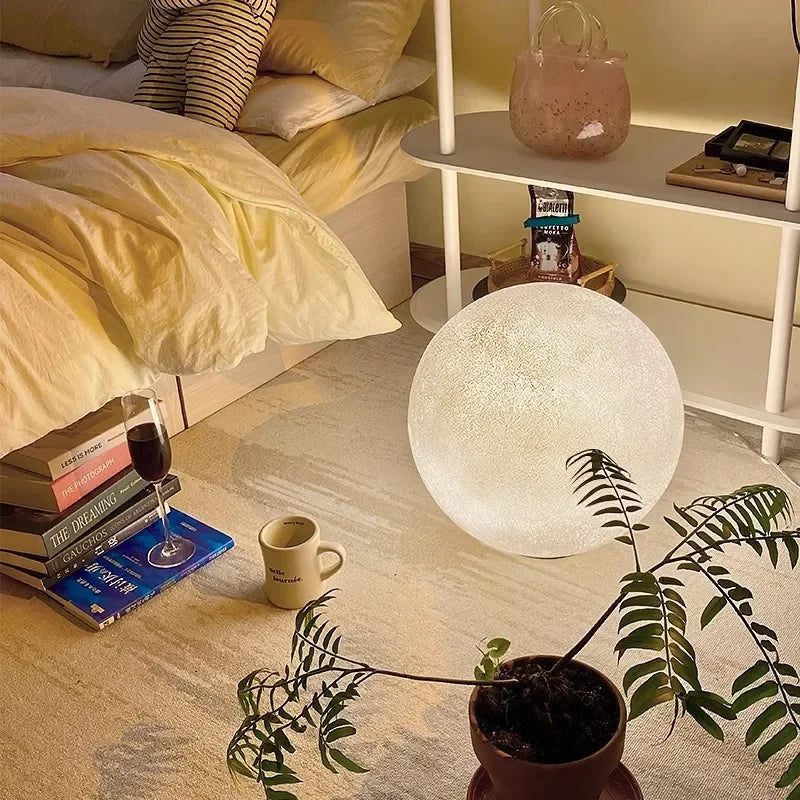 Nordic Floor Moon Lamp