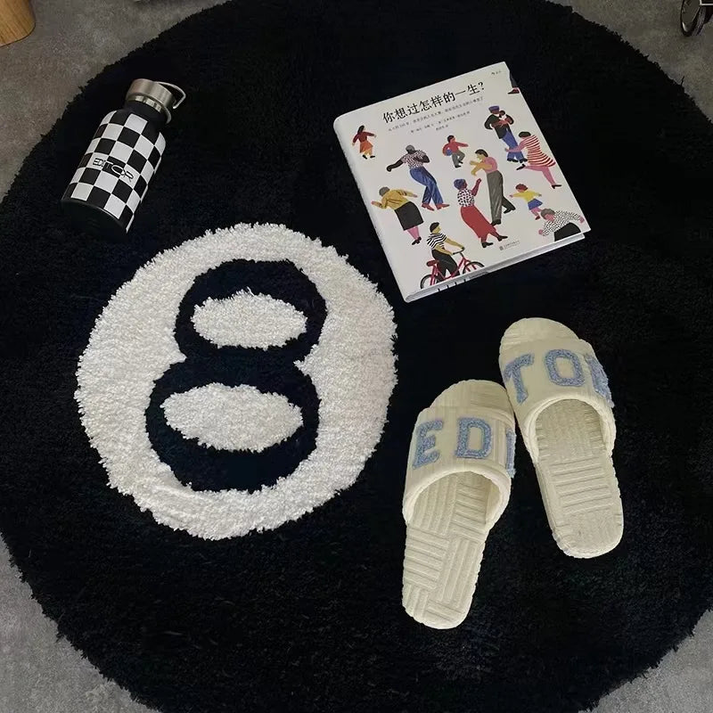 8 Ball Bedroom Rug