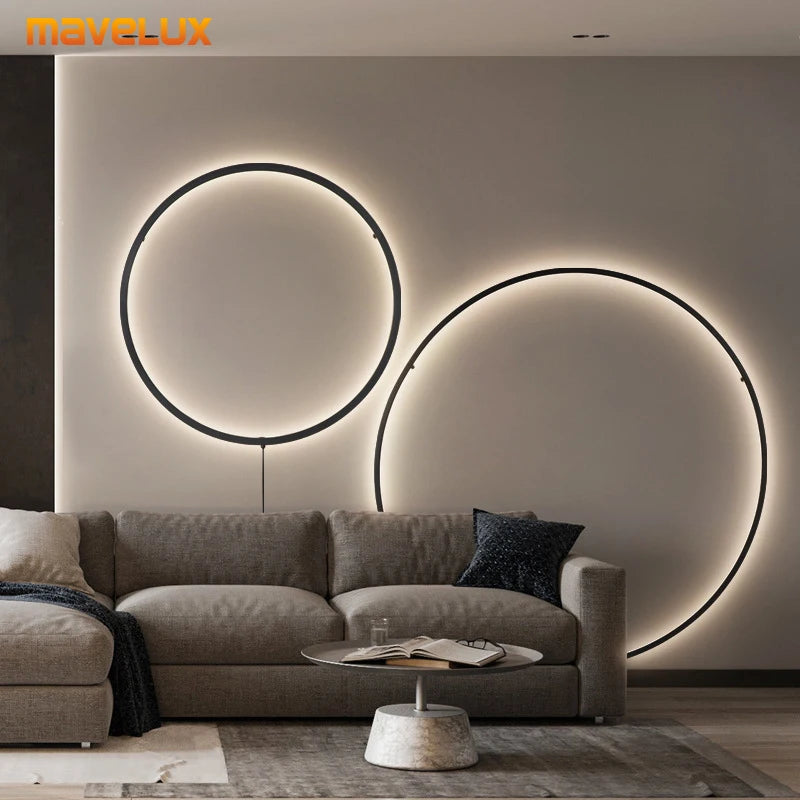 Minimalist Circle Wall Lamp