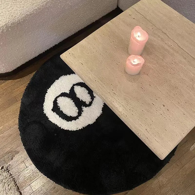 8 Ball Bedroom Rug