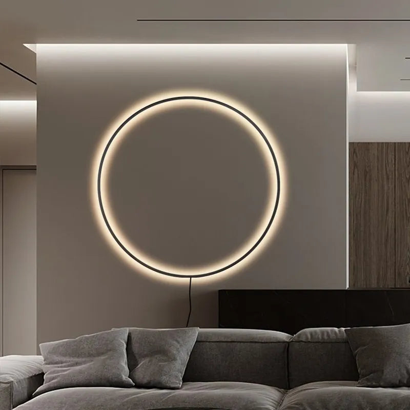 Minimalist Circle Wall Lamp