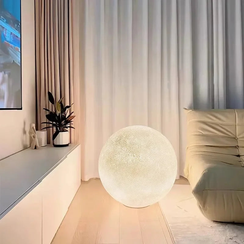 Nordic Floor Moon Lamp