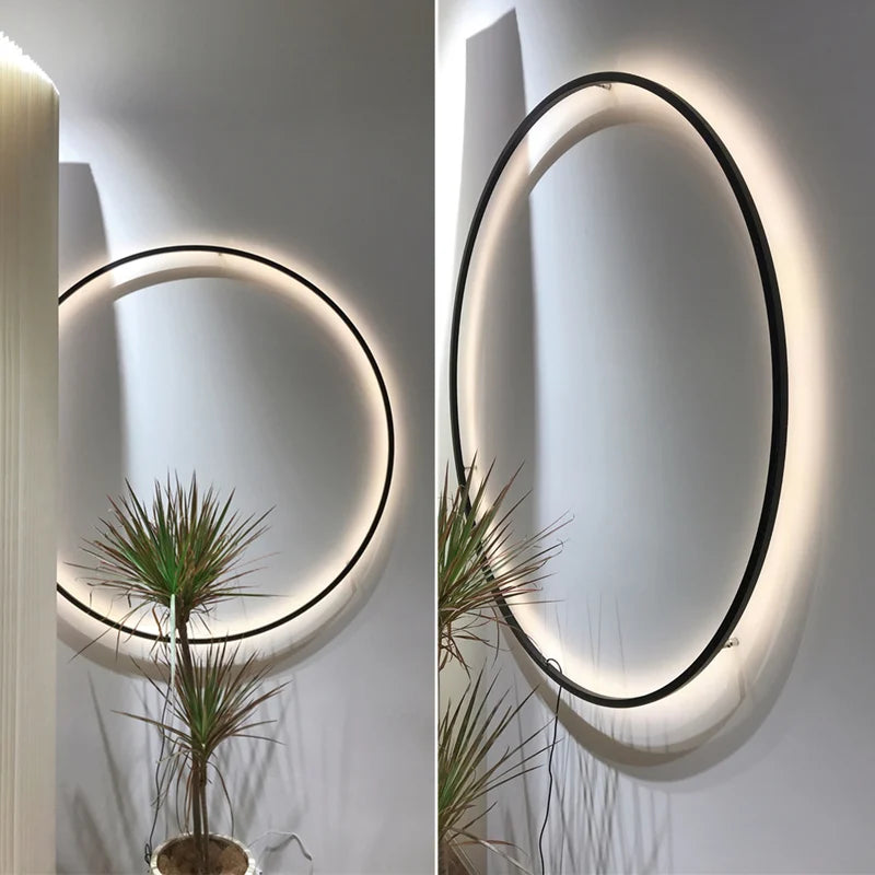 Minimalist Circle Wall Lamp